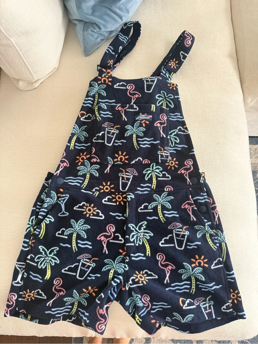 Chubbies Men’s Fleece Overalls